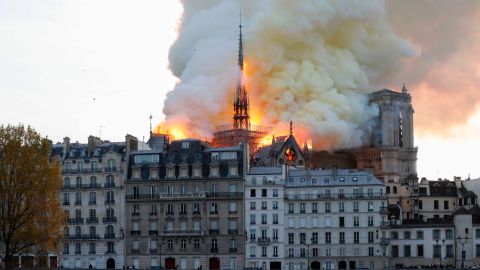 FRANCE-FIRE-NOTRE DAME