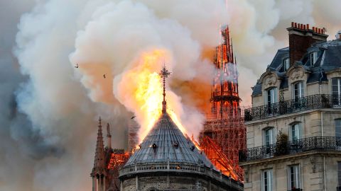 FRANCE-FIRE-NOTRE DAME