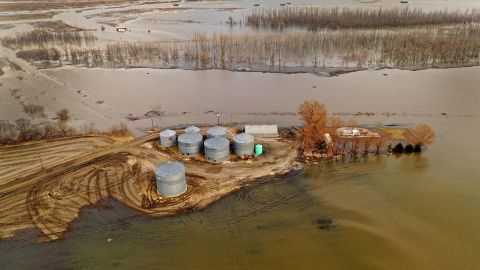 Los estados del medio oeste sufrieron las peores inundaciones en marzo.