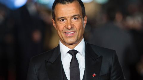 El agente y representante portugués de futbolistas Jorge Mendes.