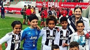 Cristiano Jr. se proclamó campeón goleador de la Juventus Sub 9 con 25 anotaciones