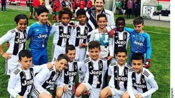 Cristiano Jr. se proclamó campeón goleador de la Juventus Sub 9 con 25 anotaciones