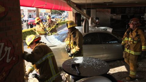 El incidente se reportó en el bloque 2400 de la Avenida Florence en Huntington Park.