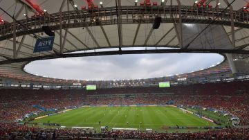 Panorámica del Estadio Maracaná durante el Mundial de la FIFA en 2014.