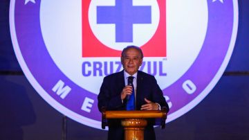 Guillermo Álvarez presidente del club de fútbol Cruz Azul, y de la sociedad cooperativa que lleva el mismo nombre.