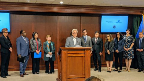 Funcionarios del Condado de Los Ángeles anunciaron la expansión del programa ODR para ayudar a enfermos mentales de las prisiones. (Jacqueline García)