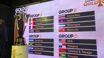 La Copa Oro y los grupos de la edición de 2019.