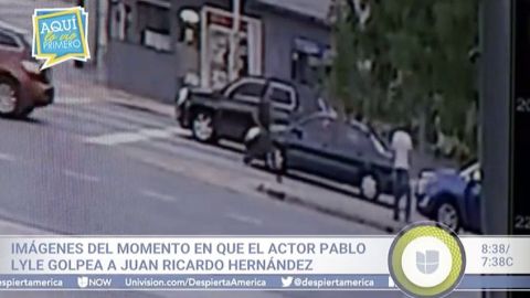 Pablo Lyle golpeó a un hombre de 63 años.