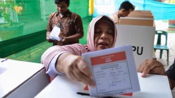 Indonesia celebró una de las elecciones de un día más grandes del mundo el 17 de abril.
