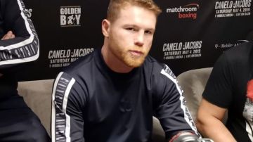 El boxeador mexicano Saúl 'Canelo' Álvarez se dice listo para enfrentar a Daniel Jacobs.