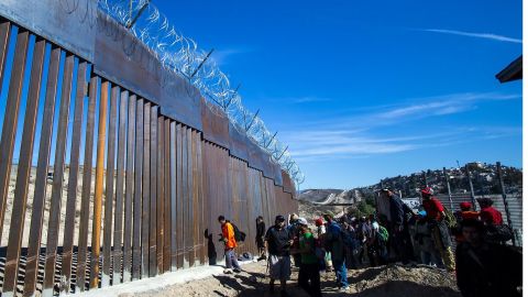 Migrantes centroamericanos.