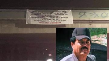 Narcomanta presuntamente firmada por  "El Mayo" Zambada en Tijuana
