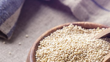 La quinoa es un súper alimento.