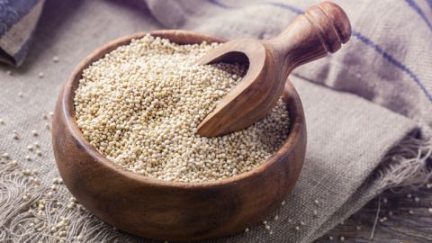 La quinoa es un súper alimento.