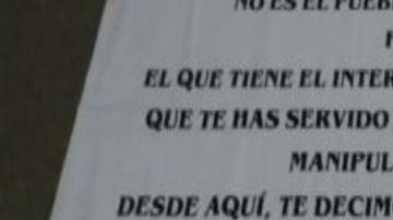 Narcomantas contra el CJNG en Michoacán