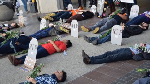 En 2017 se reportaron en Los Ángeles 5.147 muertes de trabajadores en el desempeño de sus funciones.