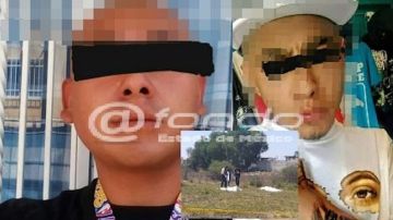 Dos de los sospechosos de los feminicidios en Ecatepec.