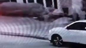 Los sospechosos se dieron a la fuga en una camioneta SUV.