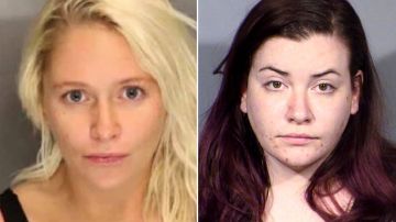 Kelsey Nichole Turner (izq) fue arrestada el 21 de marzo, y Diana Nicole Pena (der), se entregó este fin de semana a las autoridades.