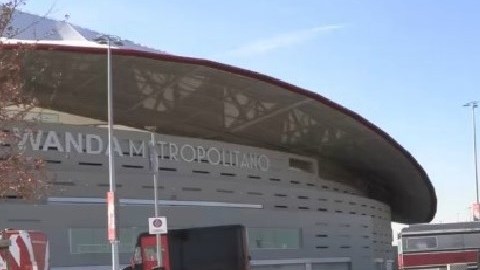 El estadio Wanda Metropolitano de Madrid fue usado para una producción XXX.