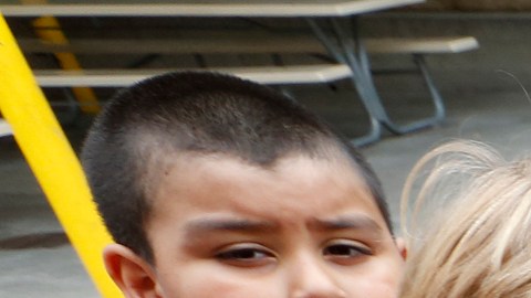 Se colocó un puesto de frutas pequeño para el deleite de los niños. / foto: Aurelia Ventura.