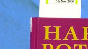 El ejemplar de Harry Potter que saldrá a subasta el jueves.