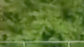 El hombre fue filmado orinando a plena luz del día.