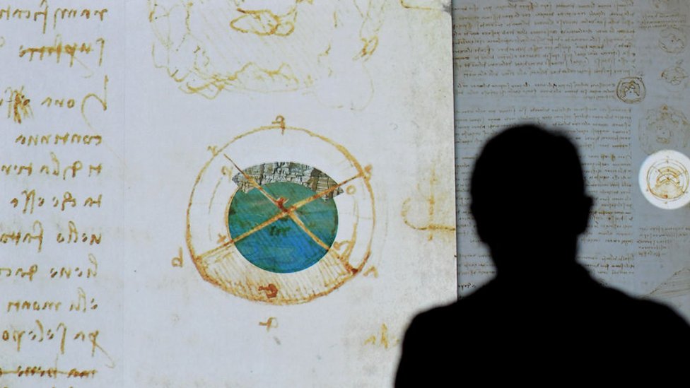 En apenas ocho páginas del Códice Leicester, Da Vinci plasmó 730 conclusiones sobre el agua.