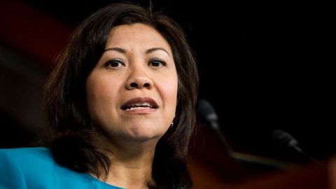 Derechos de autor de la imagenGETTY IMAGES
Image caption
Norma Torres es la primera mujer centroamericana en el Congreso de Estados Unidos.