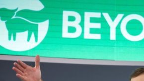 Las acciones de Beyond Meat subieron en la Bolsa.