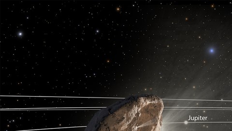 meteorito interestelar Oumuamua