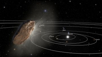 meteorito interestelar Oumuamua