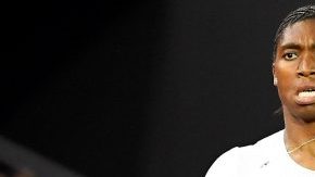 Fotografía de archivo de una competencia de la sudafricana Caster Semenya en la Diamonde League.