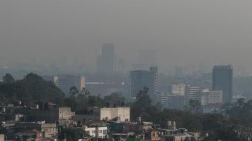 Contaminación en la Ciudad de México.