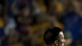 Tigres festeja el pase a la final del Clausura 2019 después de derrotar a Rayados de Monterrey.