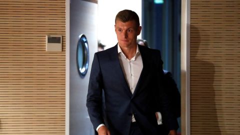 Toni Kroos, centrocampista alemán del Real Madrid, renovó con el club blanco hasta 2023.