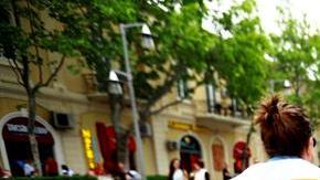 Aficionados del Arsenal se hacen presentes en la final de la Europa League