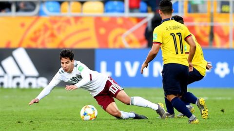 México cayó 1-0 ante Ecuador y quedó eliminado del Mundial sub-20