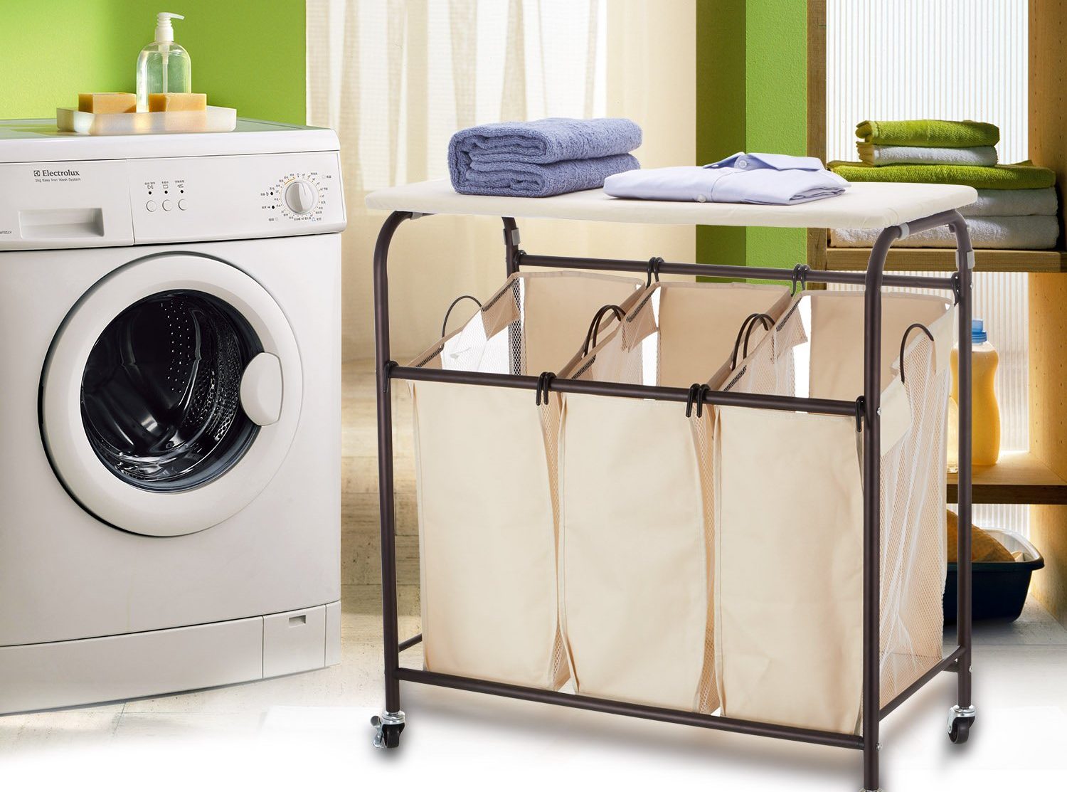Los 5 mejores muebles de lavandería para ahorrar espacio en tu casa