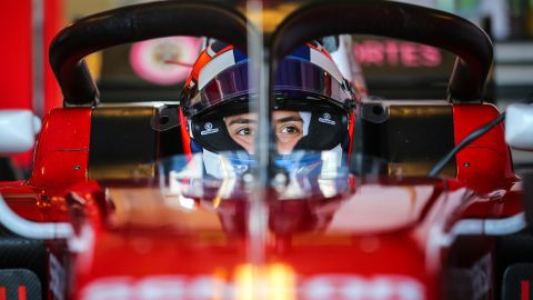 Abu Dhabi (UAE), NOV 23 - 25 2018 - Post season test F2 and GP3 at Yas Marina Circuit. Tatiana Calderonn #21 Charouz Racing System. © 2018 Sebastiaan Rozendaal / Dutch Photo Agency
