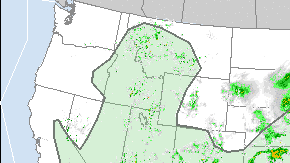 Pronóstico de vientos fuertes tornados y granizo en Texas, Louisiana y el sur de Arkansas.