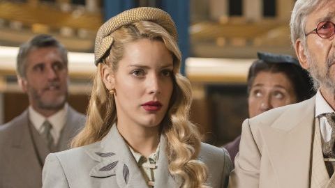 Alejandra Onieva, José Sacristán e Ivana Baquero en "Alta mar"
