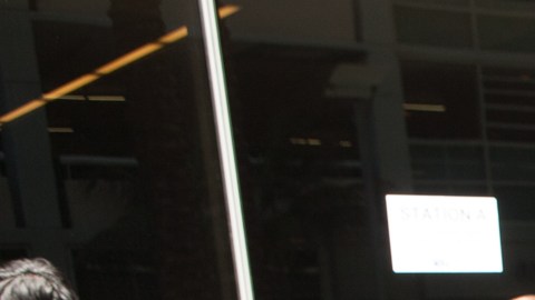 Voluntarios de AT&T durante el evento de lanzamiento.