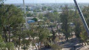 Reemplazo de la valla fronteriza en Calexico.