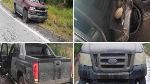 Camioneta monstruo y pesado armamento algo de lo decomisado al Cártel del Golfo