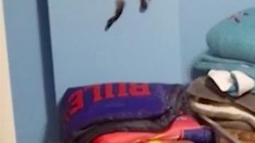 Una de las habitaciones arregladas.