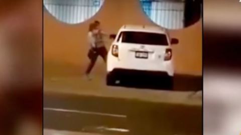 Así reaccionó esta mujer completamente despechada.