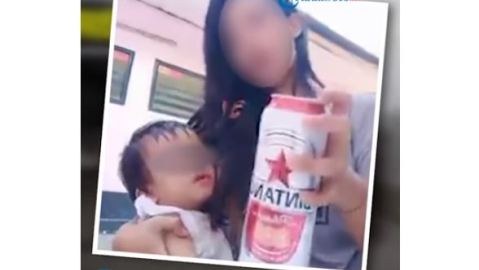Los usuarios de Facebook criticaron severamente a esta madre.