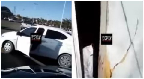 La engañada hizo destrozos en una casa cuando los descubrió.