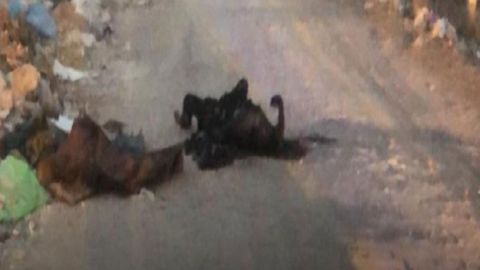 Hombre calcinado Irapuato, Guanajuato